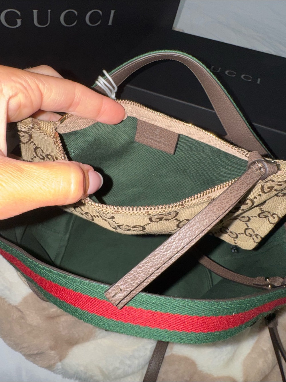 AUTHENTIC Gucci Giglio small tote bag - Picture 7 of 9